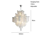 Diamètre 60cm - Hauteur 90cm / Blanc froid