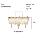 Longueur 100cm - Hauteur 50cm / Blanc froid