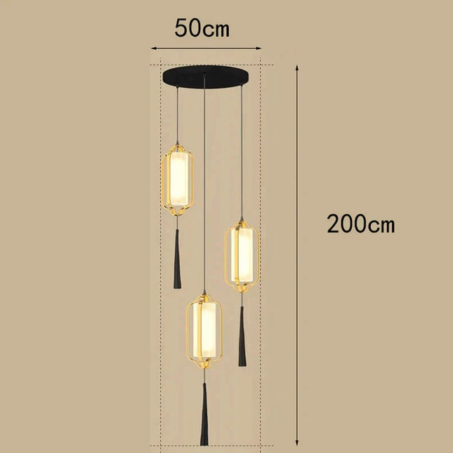 ChandelierDecor - Ancient Lanterns Crystal Chandelier Lighting