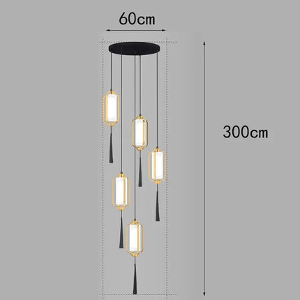 ChandelierDecor - Ancient Lanterns Crystal Chandelier Lighting