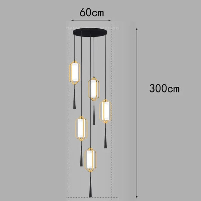 ChandelierDecor - Ancient Lanterns Crystal Chandelier Lighting