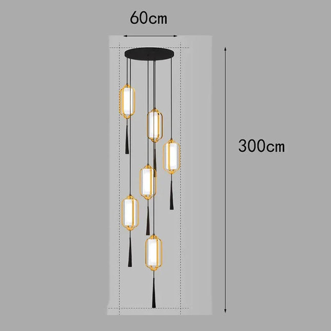 ChandelierDecor - Ancient Lanterns Crystal Chandelier Lighting