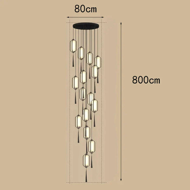 ChandelierDecor - Ancient Lanterns Crystal Chandelier Lighting