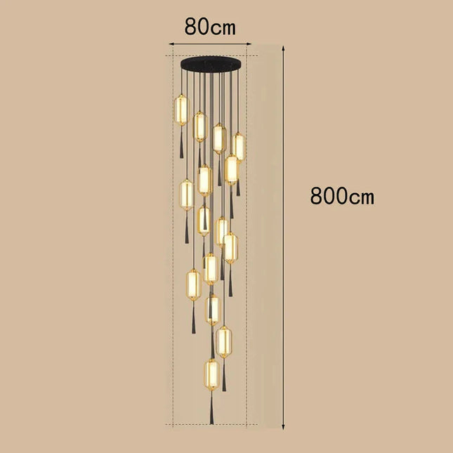 ChandelierDecor - Ancient Lanterns Crystal Chandelier Lighting
