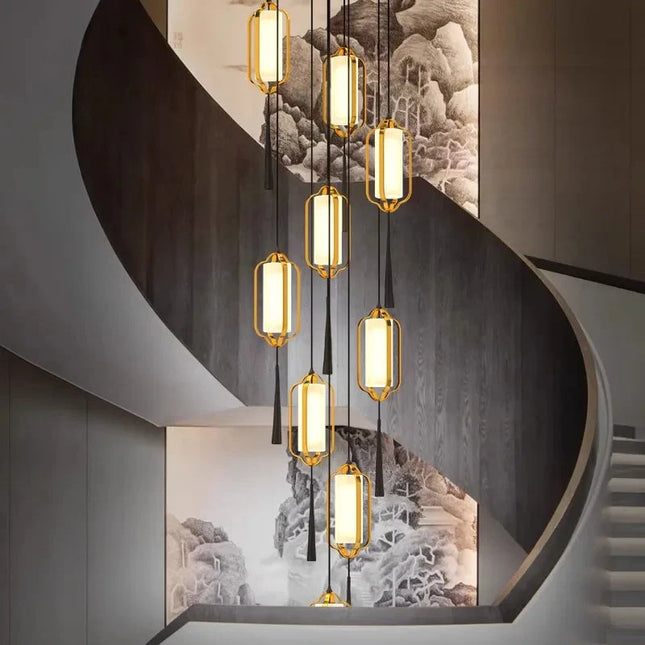ChandelierDecor - Ancient Lanterns Crystal Chandelier Lighting