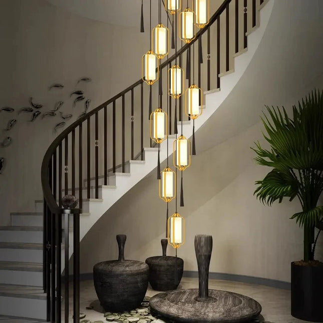 ChandelierDecor - Ancient Lanterns Crystal Chandelier Lighting