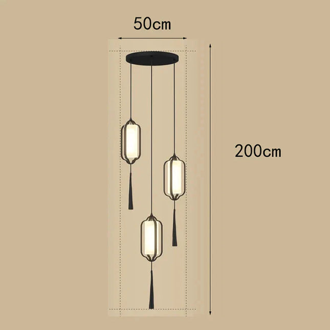 ChandelierDecor - Ancient Lanterns Crystal Chandelier Lighting
