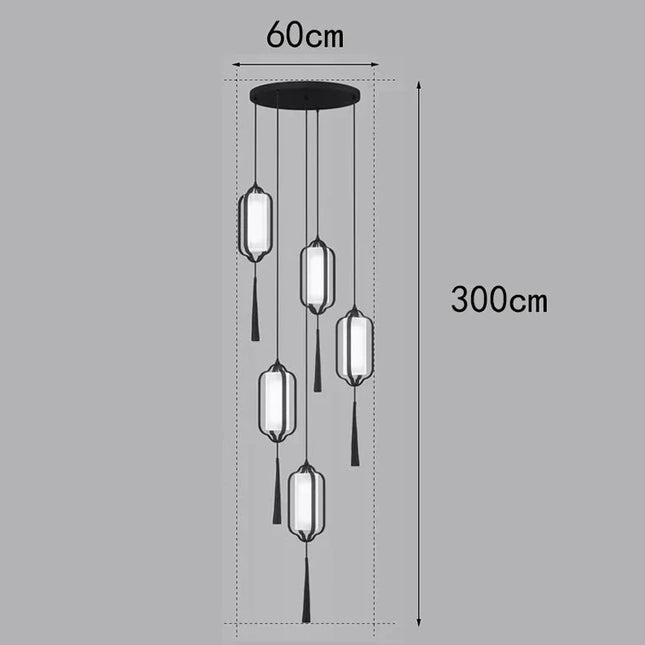 ChandelierDecor - Ancient Lanterns Crystal Chandelier Lighting