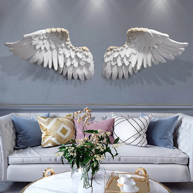 ChandelierDecor - Angel Wings Wall Hanging Art
