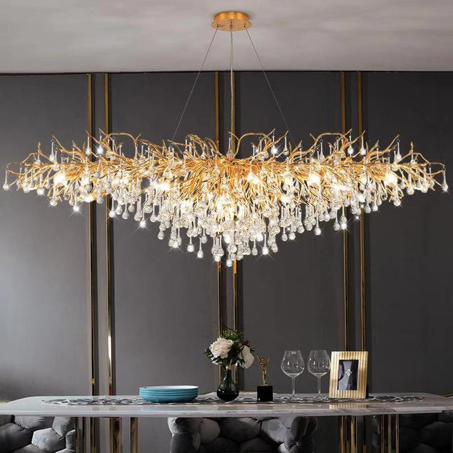 ChandelierDecor - Artpad Rectangular Crystal Chandelier