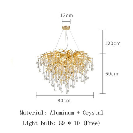 ChandelierDecor - Artpad Rectangular Crystal Chandelier