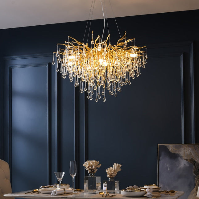 ChandelierDecor - Artpad Rectangular Crystal Chandelier