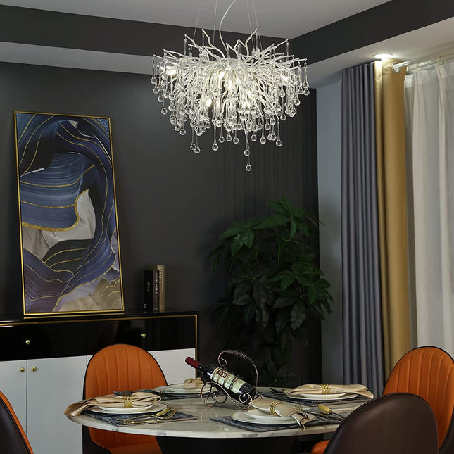 ChandelierDecor - Artpad Rectangular Crystal Chandelier