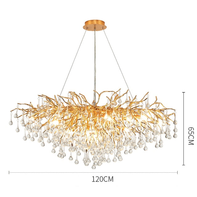ChandelierDecor - Artpad Rectangular Crystal Chandelier