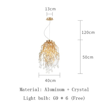 ChandelierDecor - Artpad Rectangular Crystal Chandelier