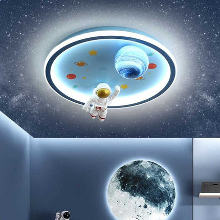 ChandelierDecor - Astronaut Ceiling Light | Kids Room Astronaut Galaxy Ceiling Light