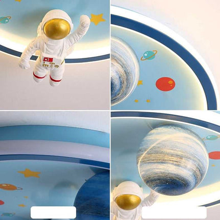 ChandelierDecor - Astronaut Ceiling Light | Kids Room Astronaut Galaxy Ceiling Light