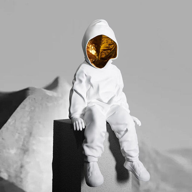 ChandelierDecor - Astronaut Direct from Space in Kitchen Statue