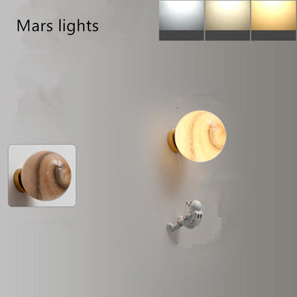 ChandelierDecor - Astronaut on Moon Wall Lamp - Kids Room Lighting