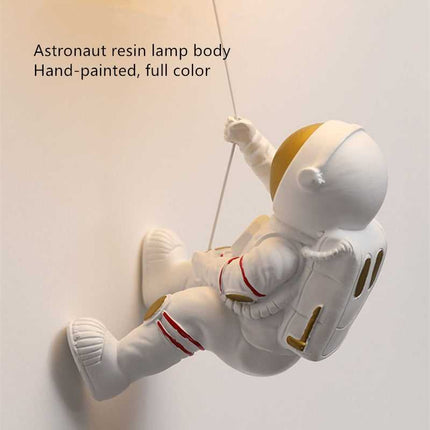ChandelierDecor - Astronaut on Moon Wall Lamp - Kids Room Lighting