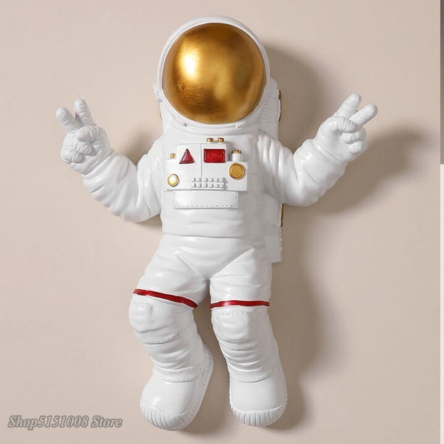 ChandelierDecor - Astronaut on Moon Wall Light: Illuminate with Space