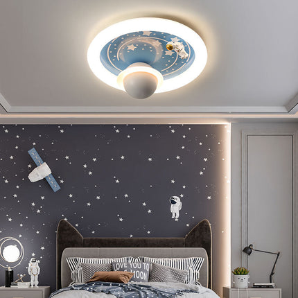 ChandelierDecor - Astronaut Space Ceiling Light Kids Room