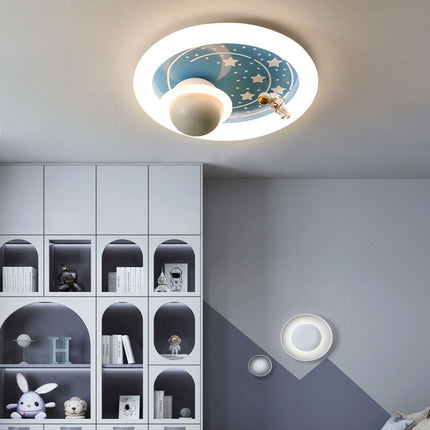 ChandelierDecor - Astronaut Space Ceiling Light Kids Room