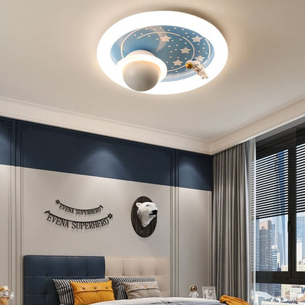ChandelierDecor - Astronaut Space Ceiling Light Kids Room
