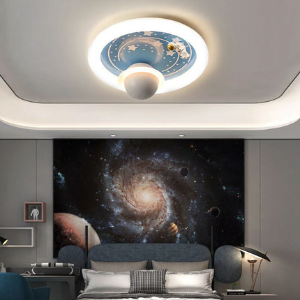 ChandelierDecor - Astronaut Space Ceiling Light Kids Room