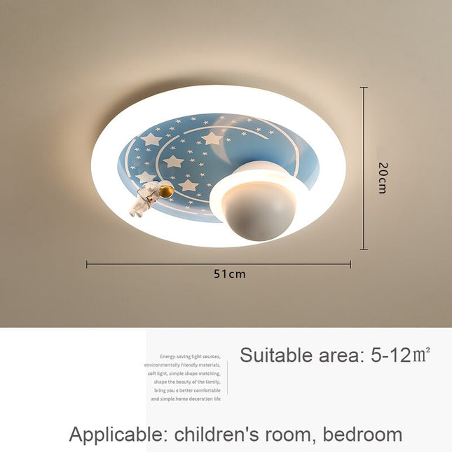 ChandelierDecor - Astronaut Space Ceiling Light Kids Room