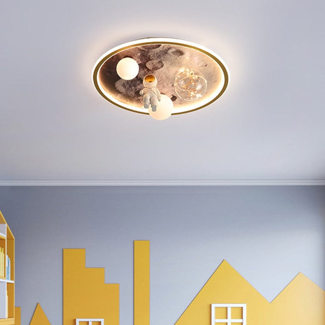 ChandelierDecor - Astronauts Led Lights Chandelier Kids Room