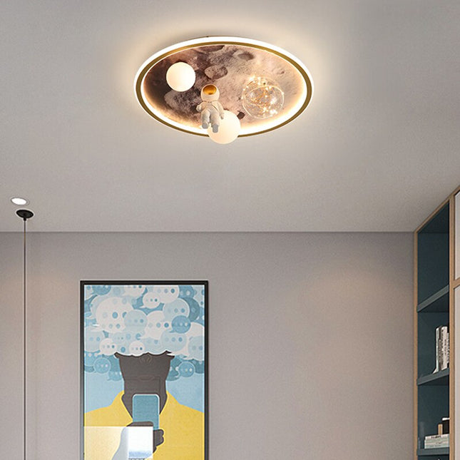 ChandelierDecor - Astronauts Led Lights Chandelier Kids Room