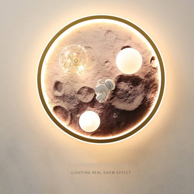 ChandelierDecor - Astronauts Led Lights Chandelier Kids Room