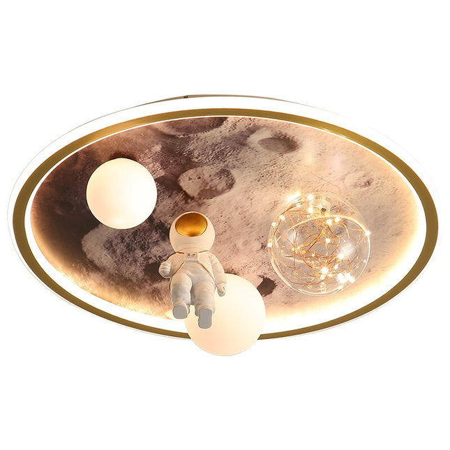 ChandelierDecor - Astronauts Led Lights Chandelier Kids Room