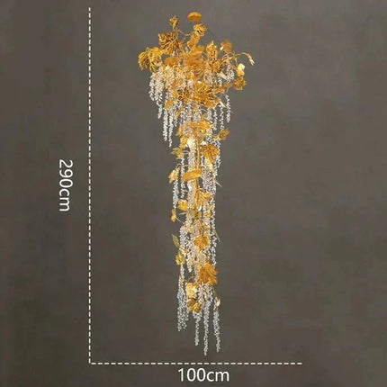 ChandelierDecor - Autumn Leaves Fall Crystal Chandelier Lighting