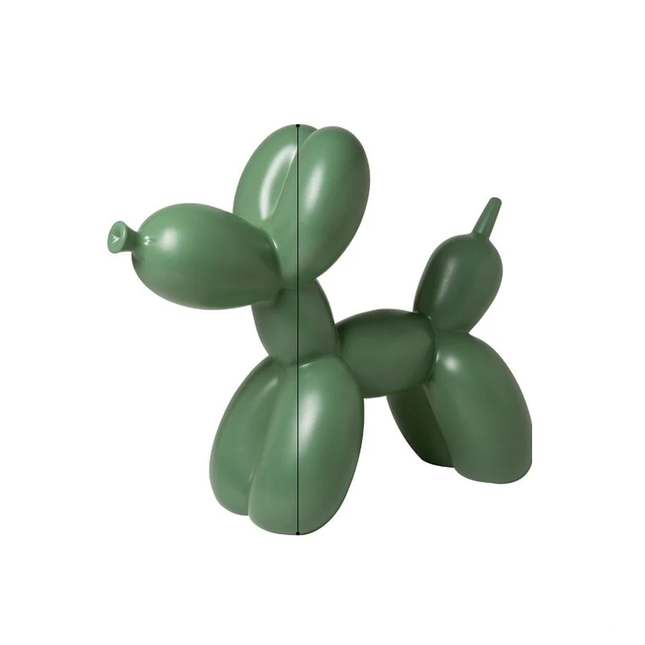 ChandelierDecor - Balloon Dog Statue: Vibrant Ornament for Festive Decor