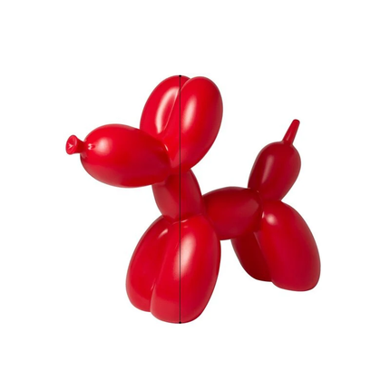 ChandelierDecor - Balloon Dog Statue: Vibrant Ornament for Festive Decor