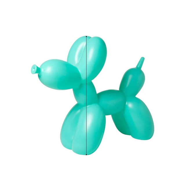 ChandelierDecor - Balloon Dog Statue: Vibrant Ornament for Festive Decor