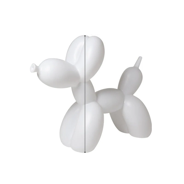 ChandelierDecor - Balloon Dog Statue: Vibrant Ornament for Festive Decor