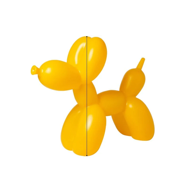 ChandelierDecor - Balloon Dog Statue: Vibrant Ornament for Festive Decor