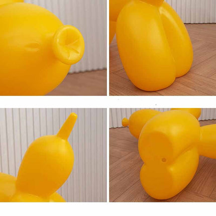 ChandelierDecor - Balloon Dog Statue: Vibrant Ornament for Festive Decor