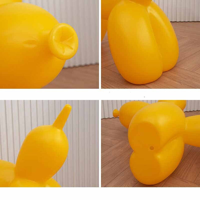 ChandelierDecor - Balloon Dog Statue: Vibrant Ornament for Festive Decor