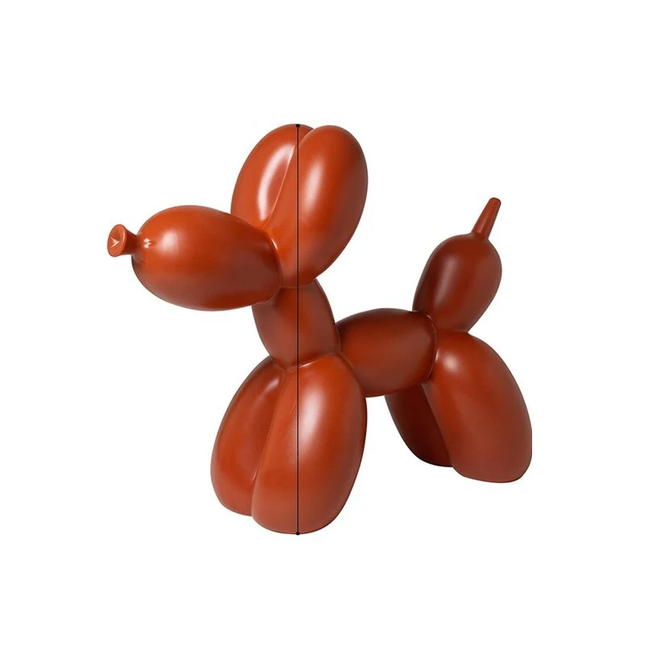ChandelierDecor - Balloon Dog Statue: Vibrant Ornament for Festive Decor