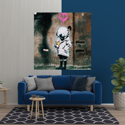 ChandelierDecor - Banksy Follow your Dreams Canvas Wall Art