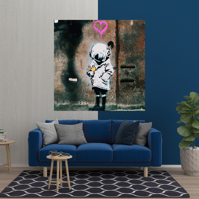 ChandelierDecor - Banksy Follow your Dreams Canvas Wall Art
