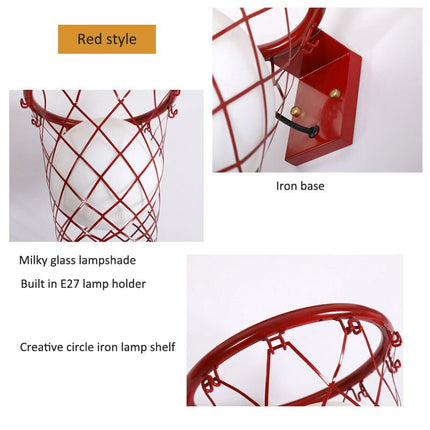 ChandelierDecor - Basket Ball Kids Room Wall Light