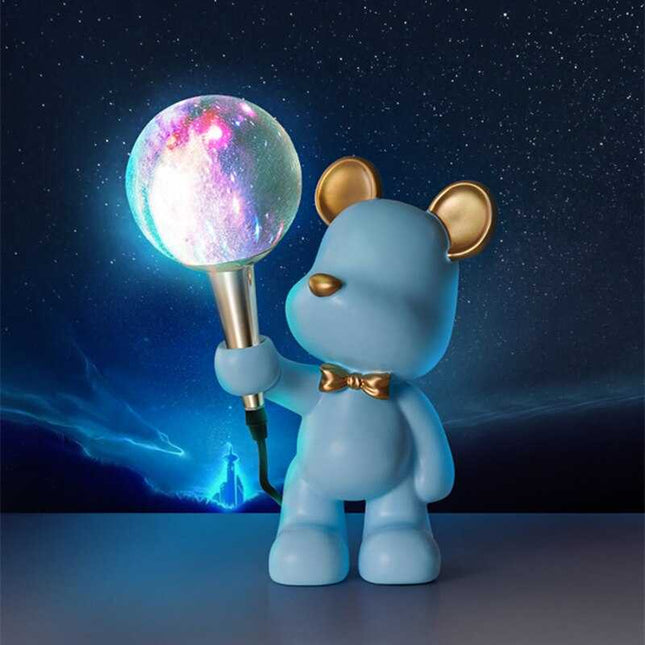 ChandelierDecor - Bear Bedside Lamp for Kids Room