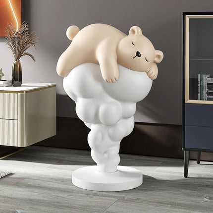 ChandelierDecor - Bear on Clouds Statue Ornament