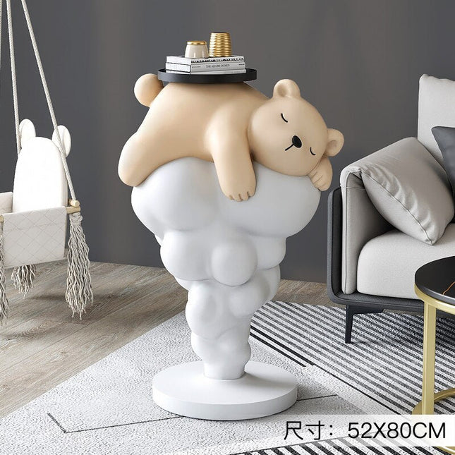ChandelierDecor - Bear on Clouds Statue Ornament