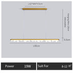 Or / 90 cm / Lumière chaude 3000K